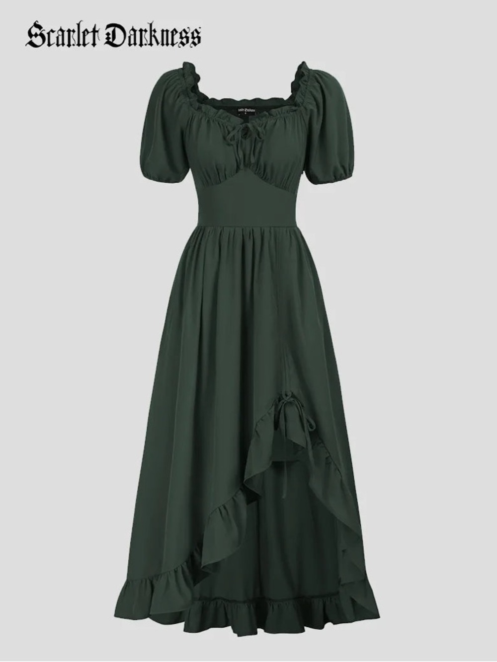NWT Scarlet Darkness Renaissance Faire Victorian Medieval Dress - Picture 8 of 11